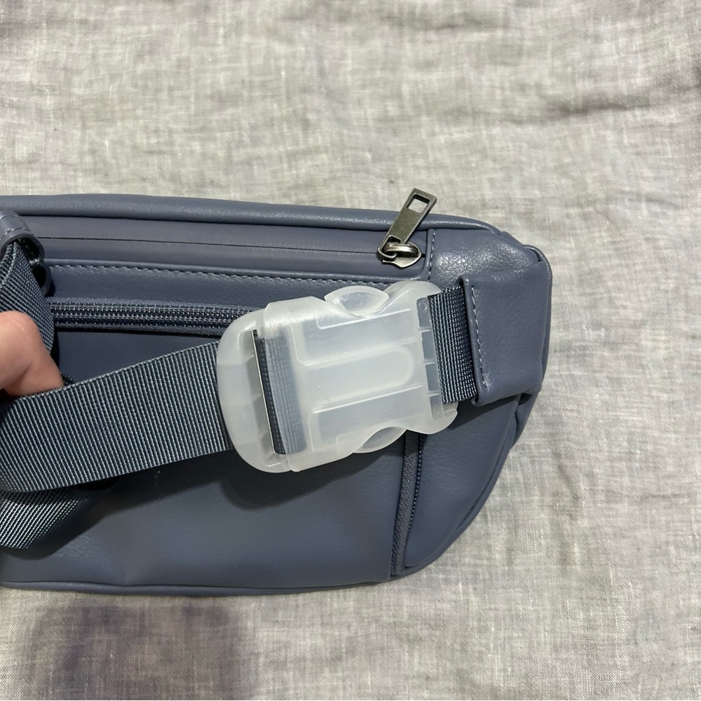 Kibou Travel Diaper Bag Smoky Indigo Fanny Pack Belt Bag Crossbody Travel - Picture 5 of 12